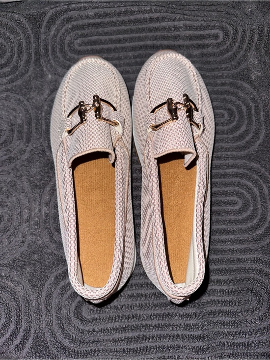 The Hills Nashville Shoes - The Hills Nashville Women's Blush Knit Slip-On Loafers.